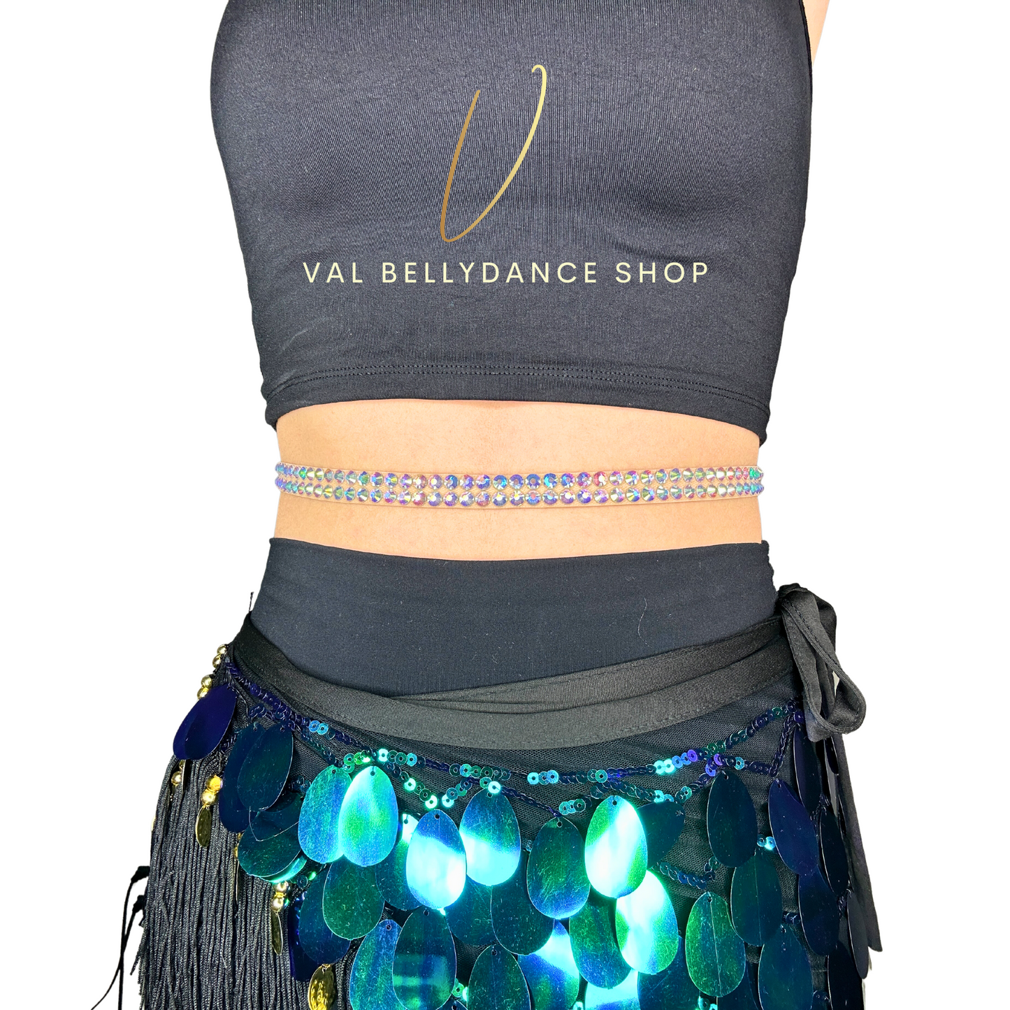 Beatriz Crystal Waist Band