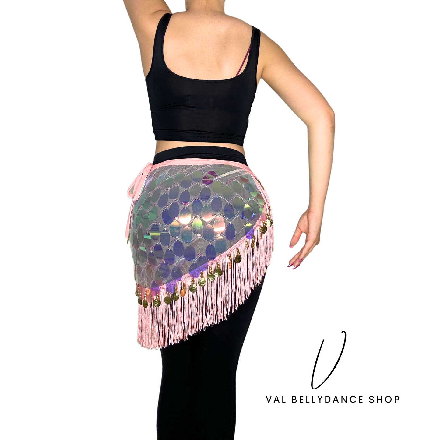 All Sequins Hip Scarf