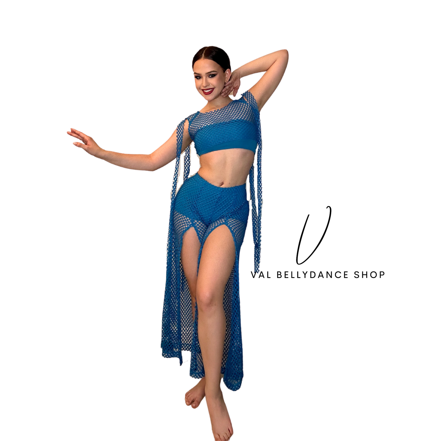 Mesh Bellydance Practice Set