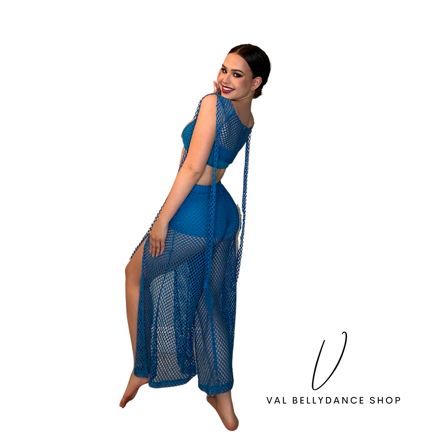 Mesh Bellydance Practice Set