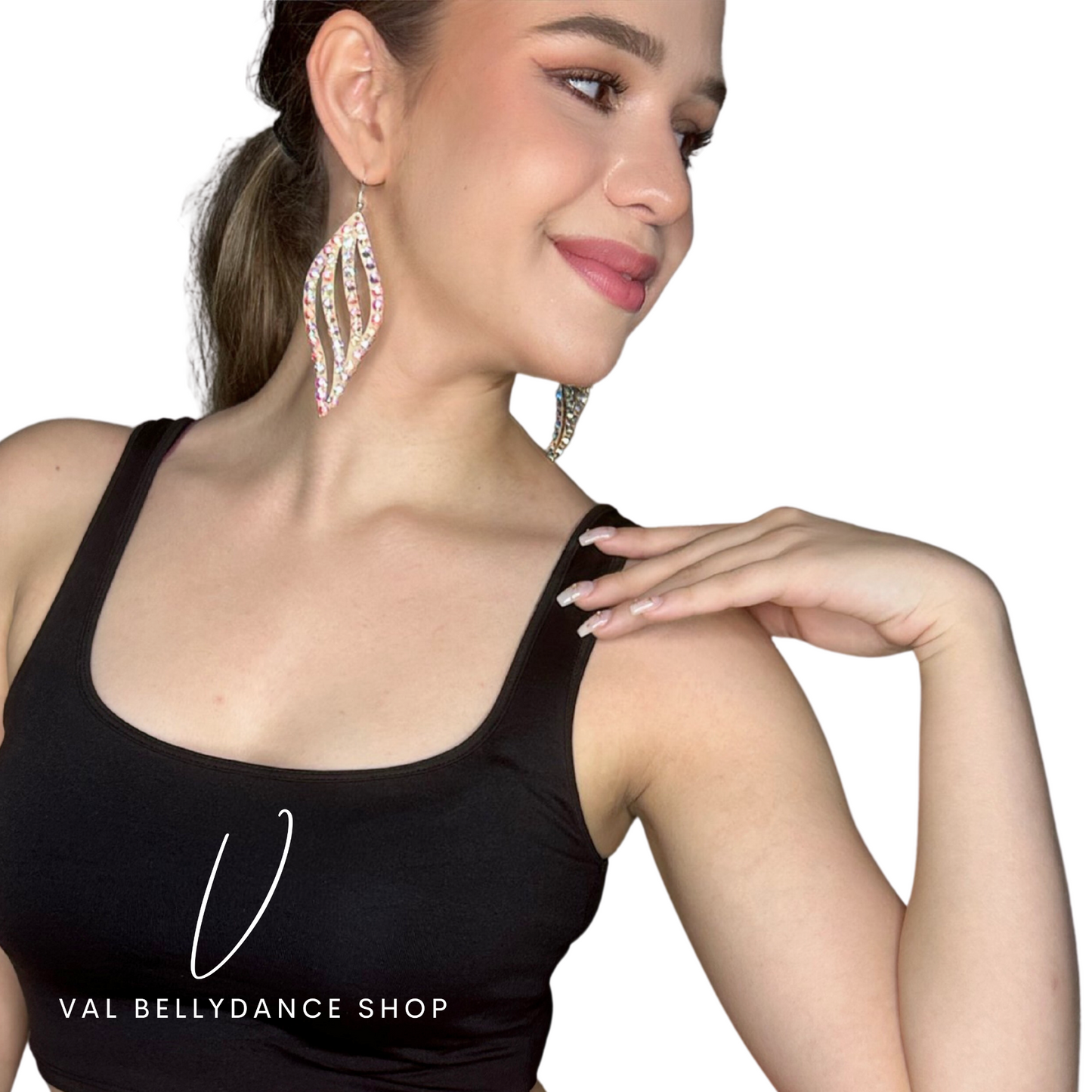Beatriz Crystal Earrings