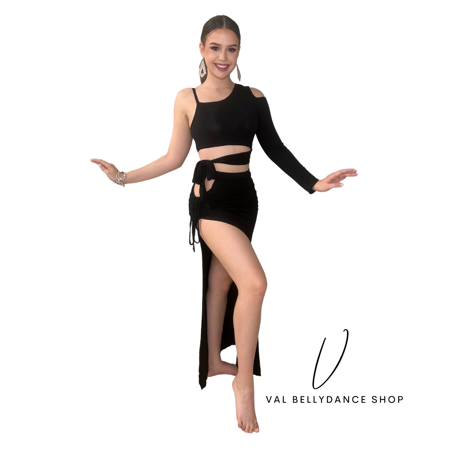 Cut Out Bellydance Practice Set
