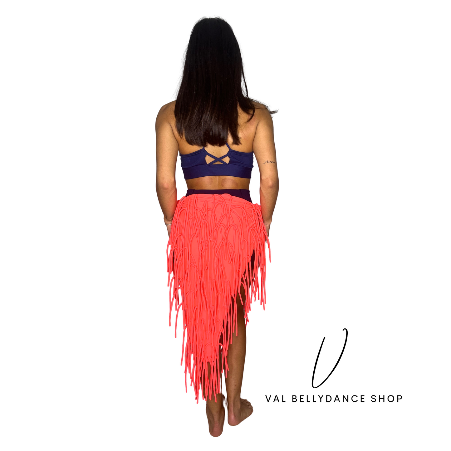 Tassel Bellydance Pointed Skirt
