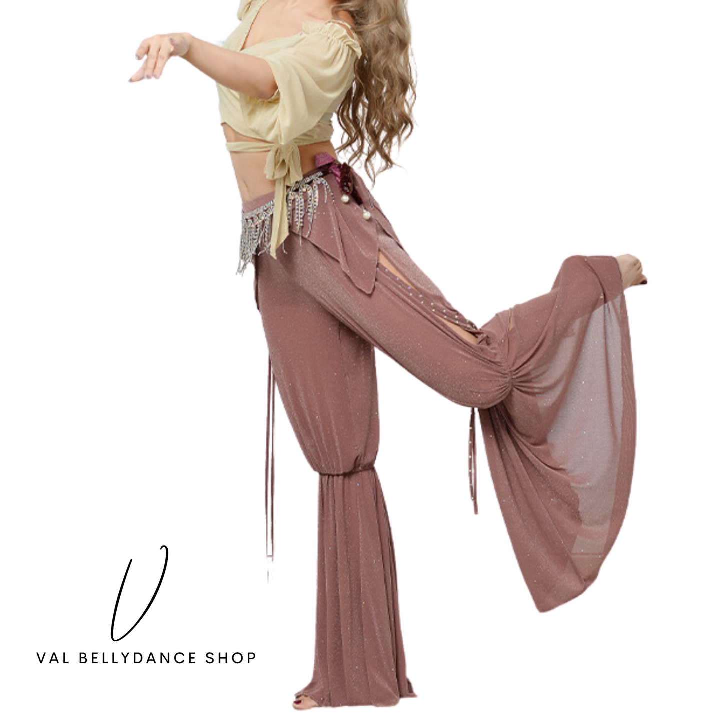Juliana Wide Leg Bellydance Practice Pants
