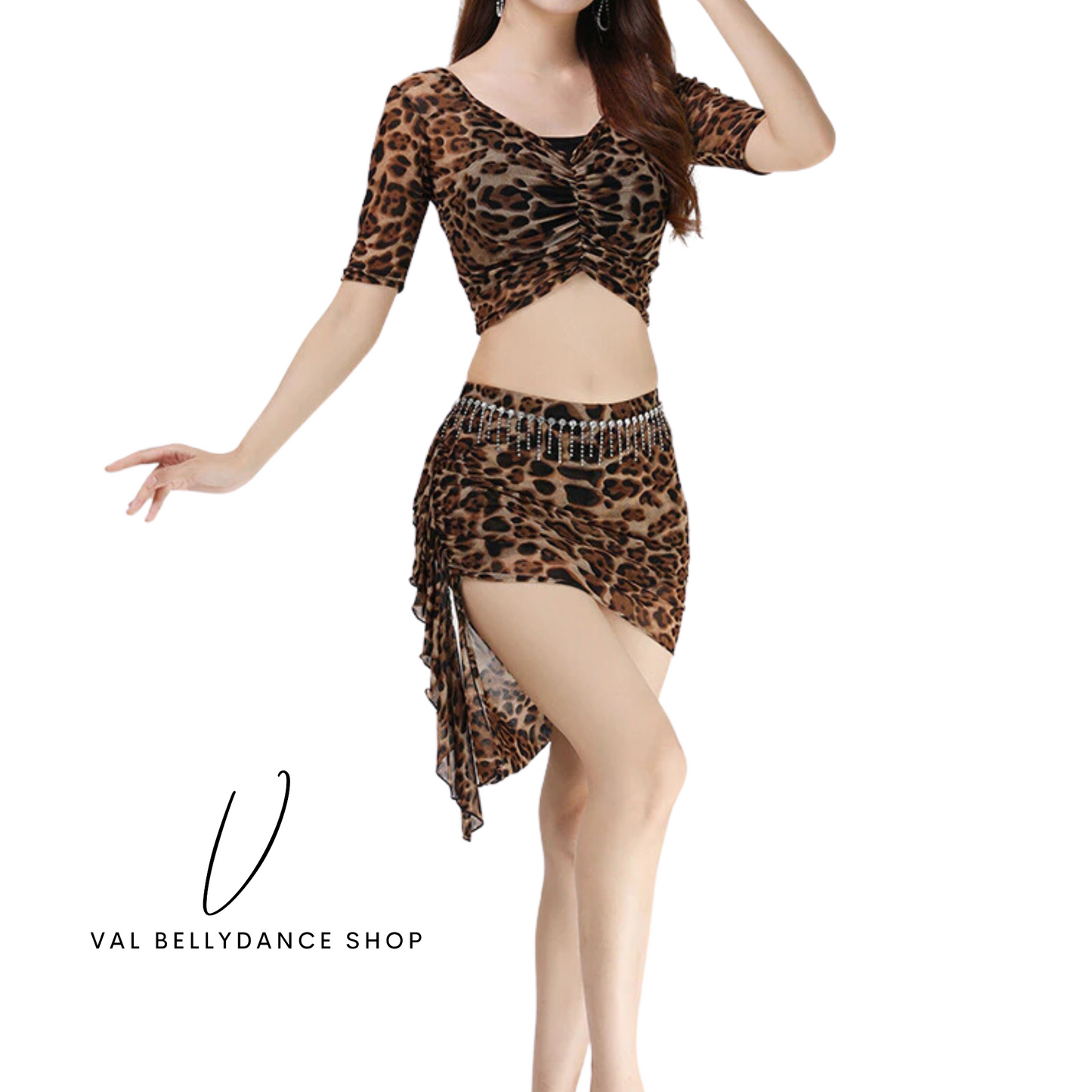 Sofia Short Skirt Bellydance Practice Set