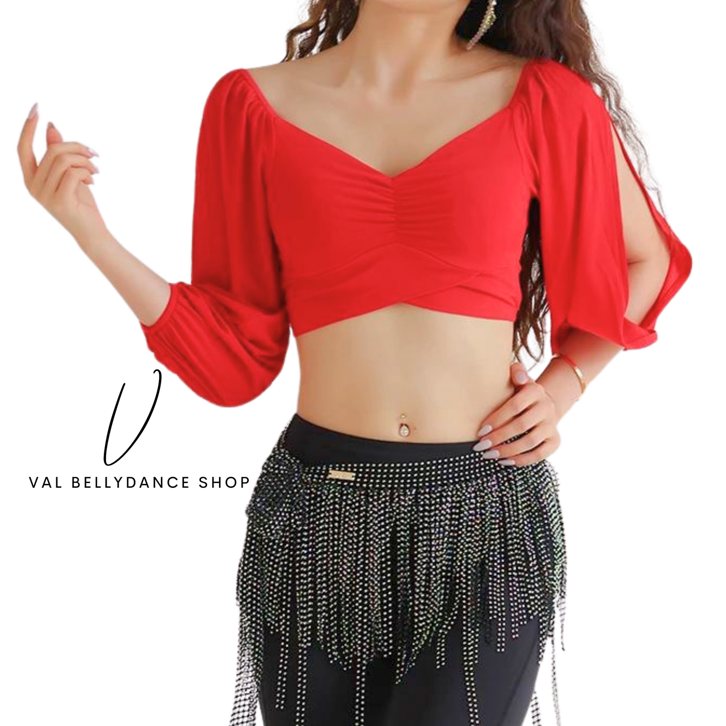 Puffy Sleeve Top