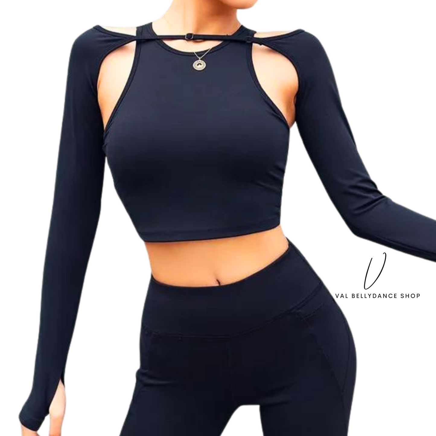 Detached Sleeves Top