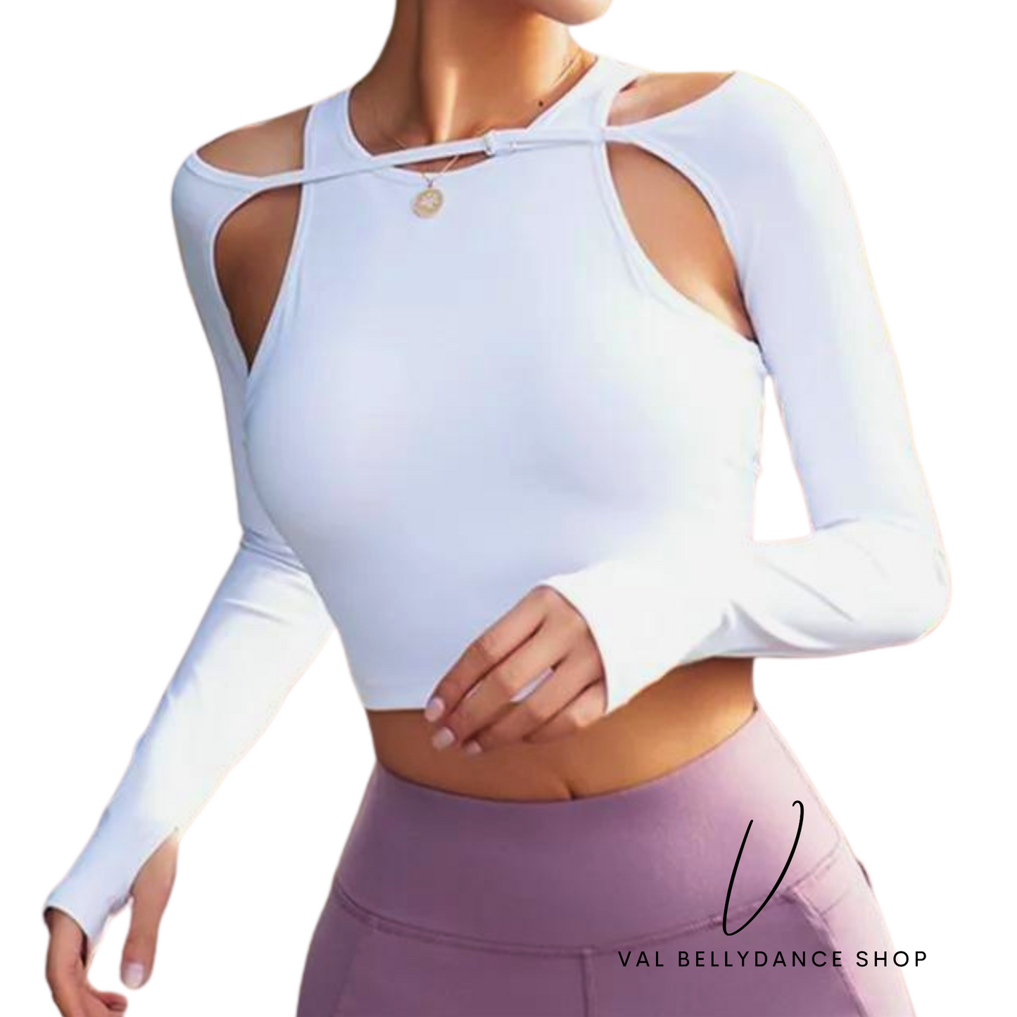 Detached Sleeves Top