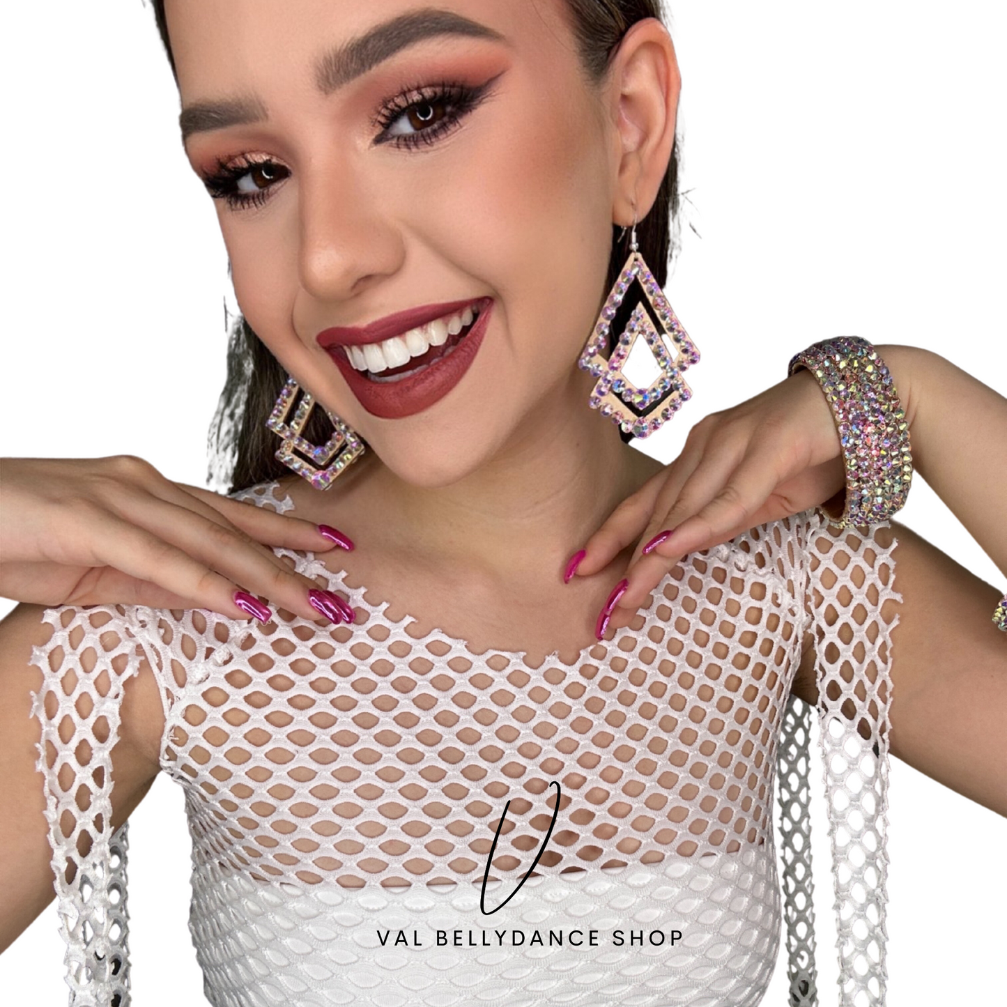 Isabella Crystal Earrings