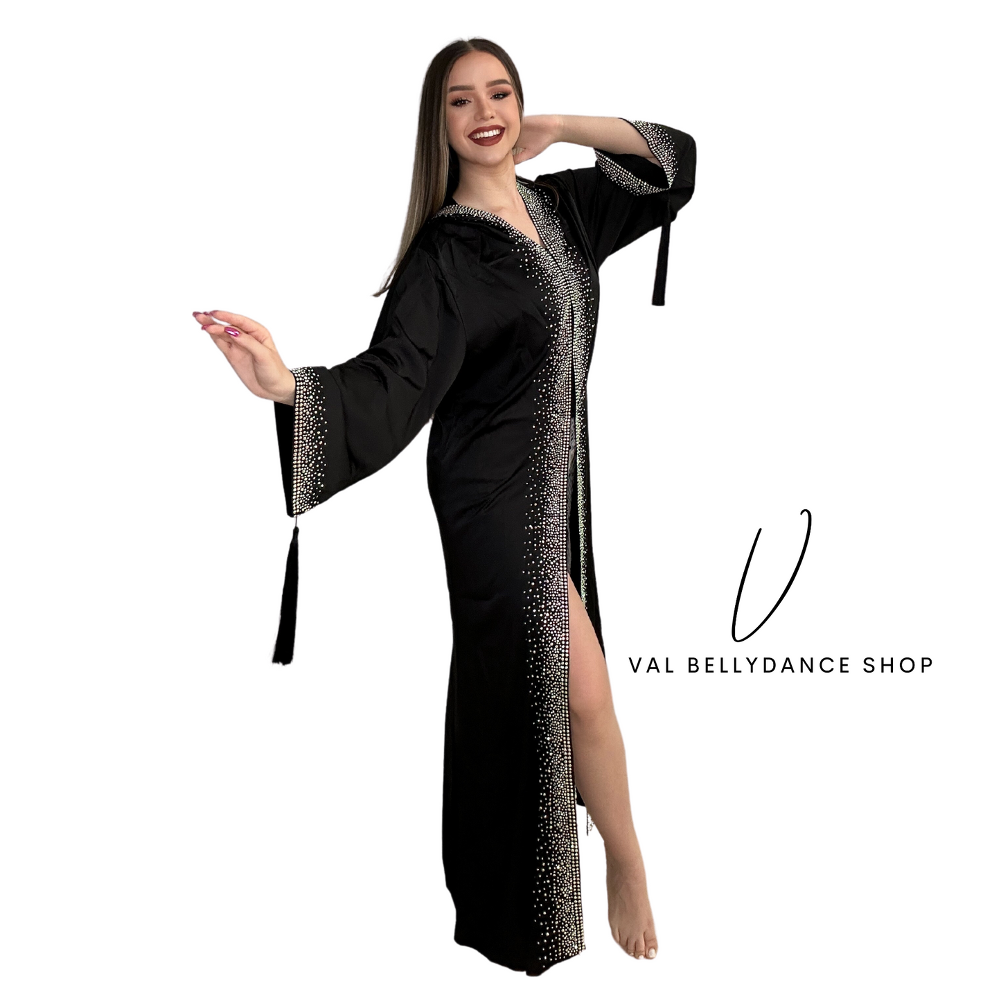 Crystal Embellished Galabeya Costume Cover