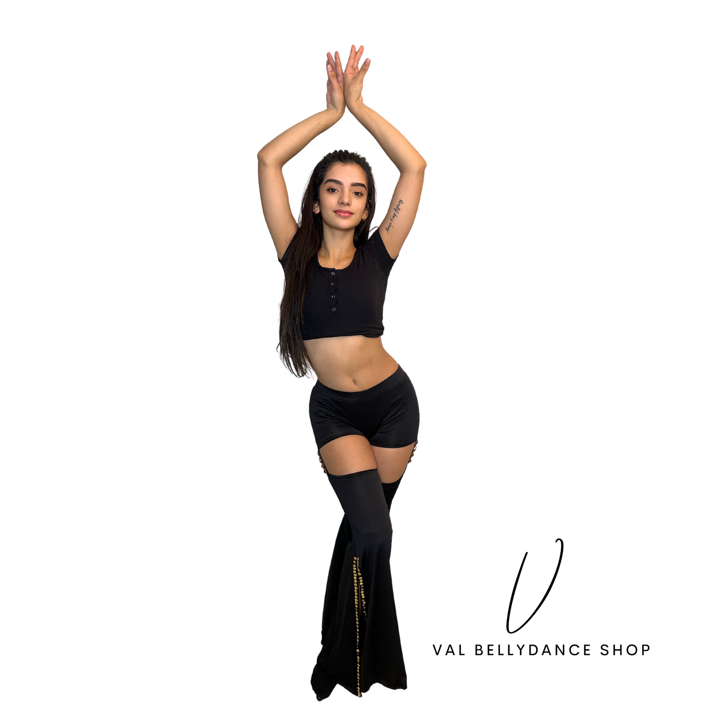 Hannah Cutout Flare Practice Pants
