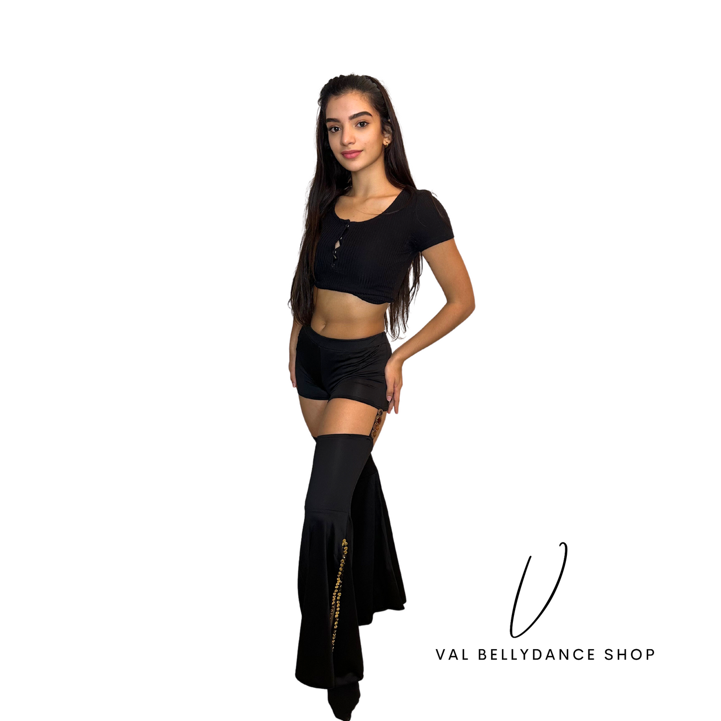 Hannah Cutout Flare Practice Pants