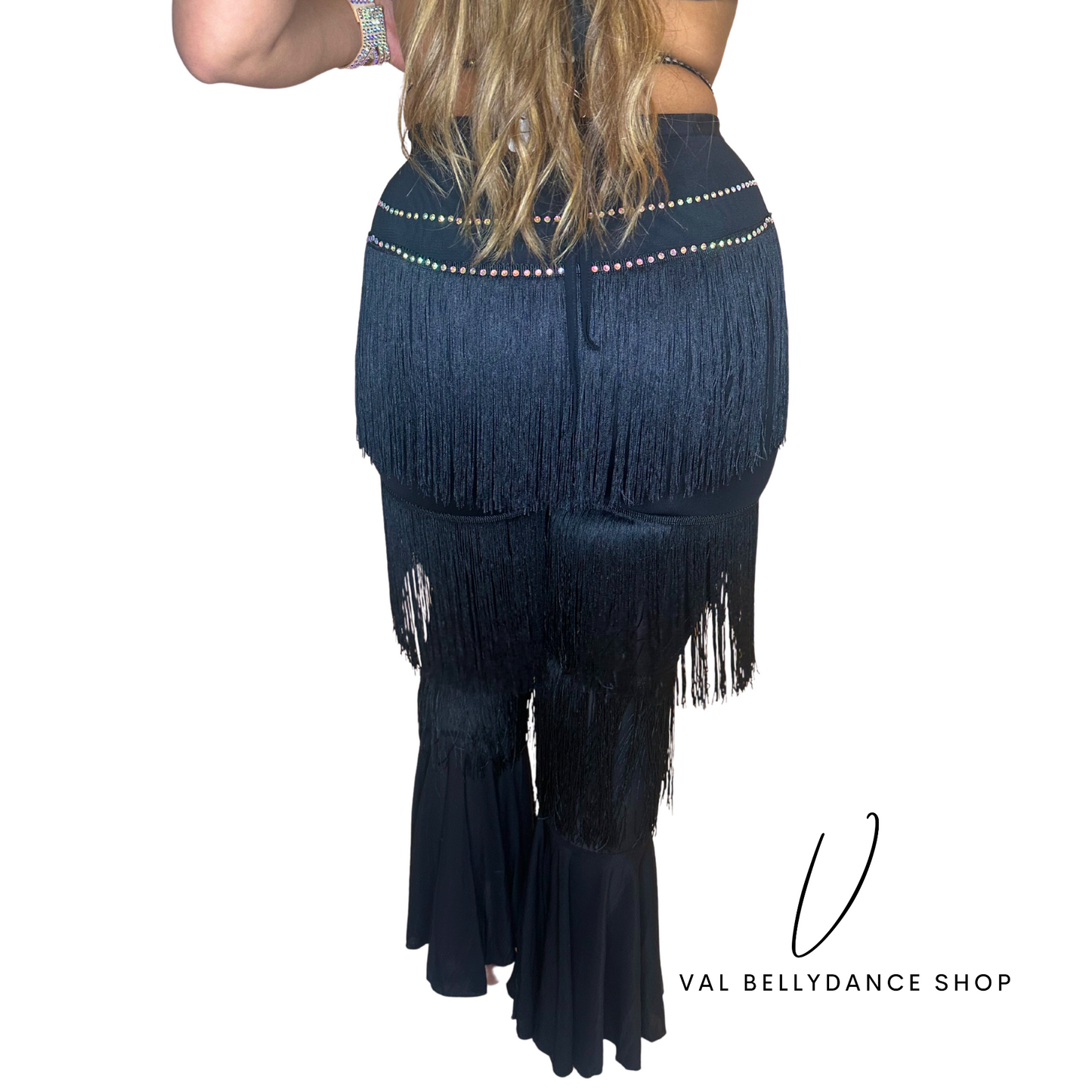 Fringe Bellydance Practice Pants