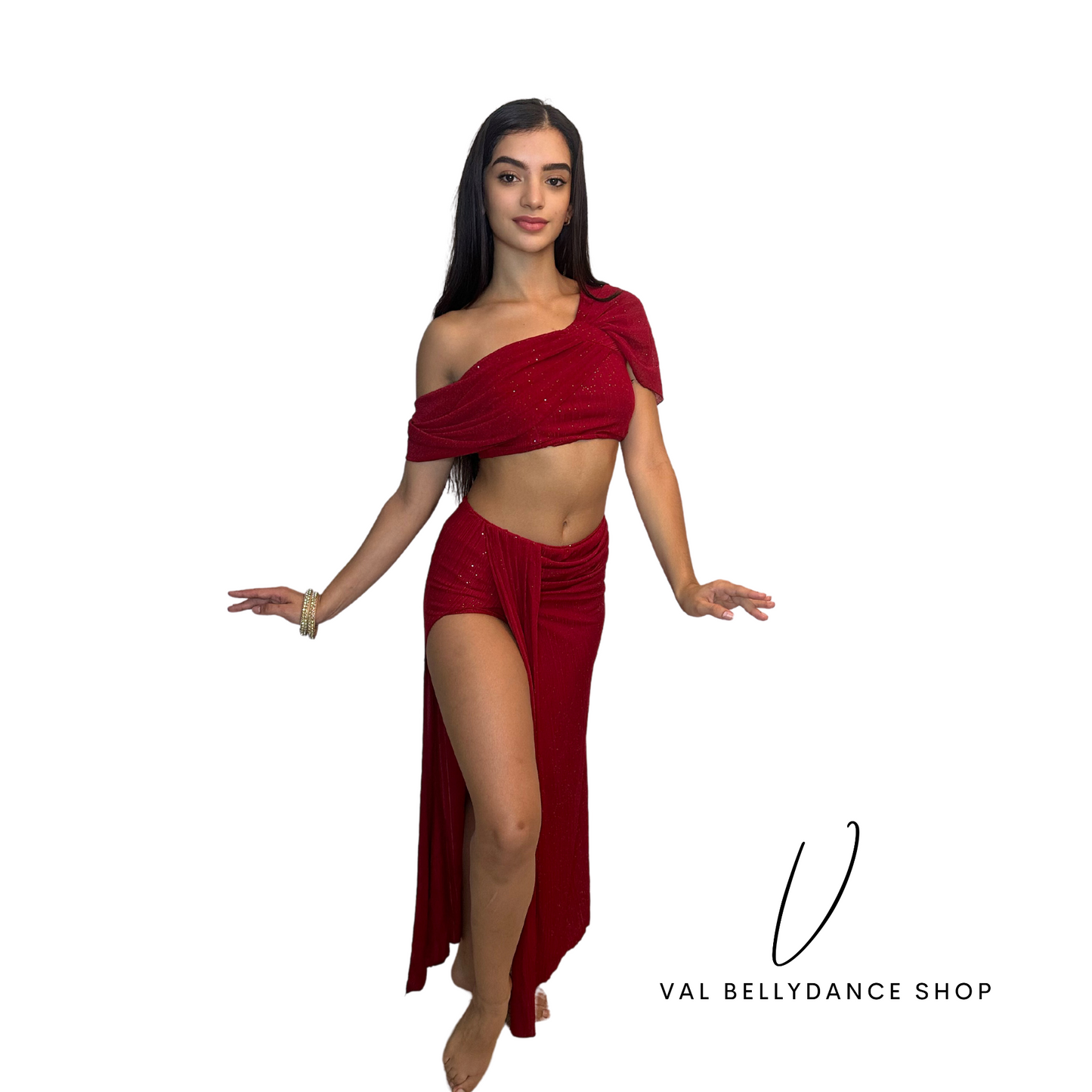 Gabriela Bellydance Practice Set front view
