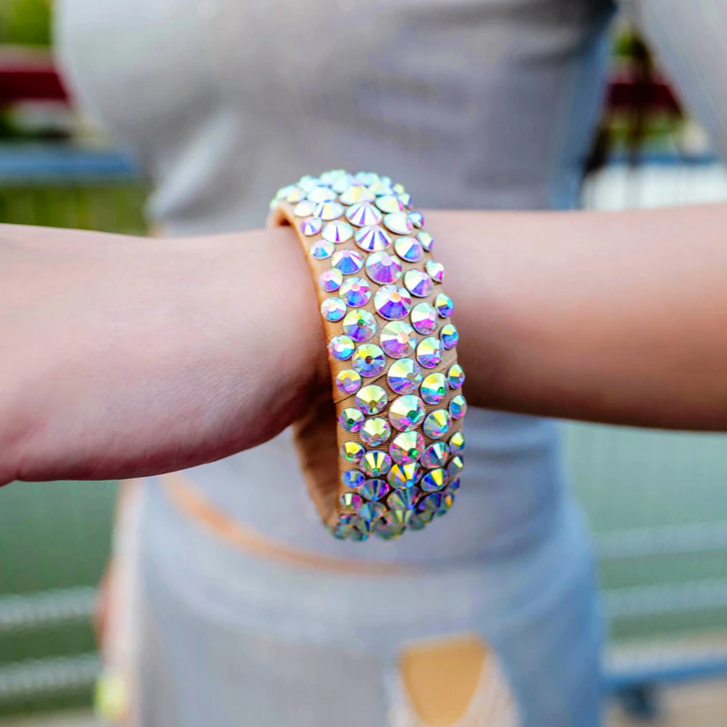 Natalia Crystal Bangle