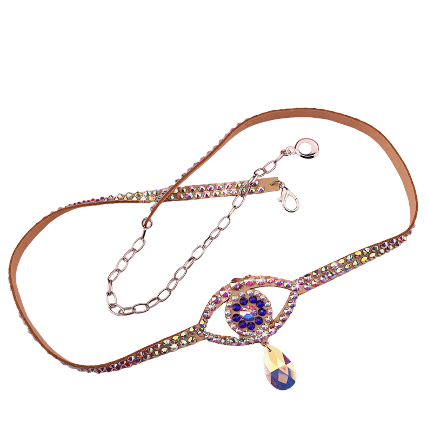Turkish Eye Inspired Crystal Waist Band